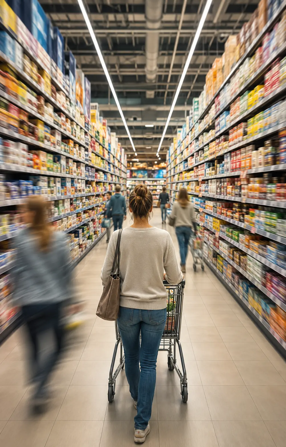 Schwindel beim Einkaufen und in visuell unruhigen Umgebungen